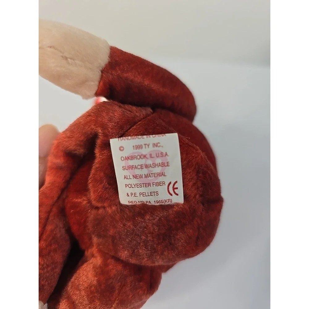 Schweetheart Orangutan Beanie Baby 1999 EXCELLENT COND/TAG UPC 008421042524